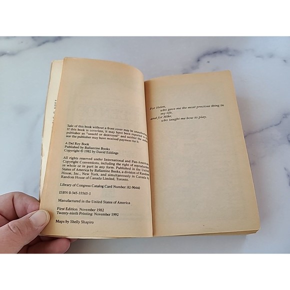 The Belgariad Ser.: Queen of Sorcery by David Eddings (1986, Mass Market) - Picture 4 of 10